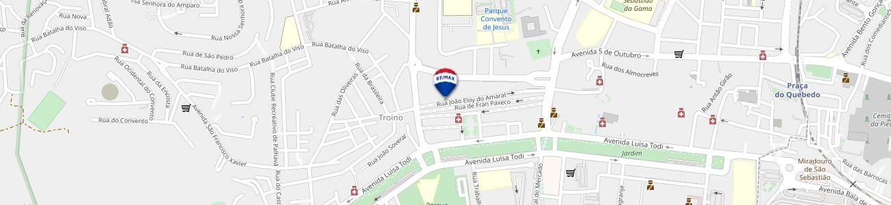 Empreendimento Casas da Fonte map