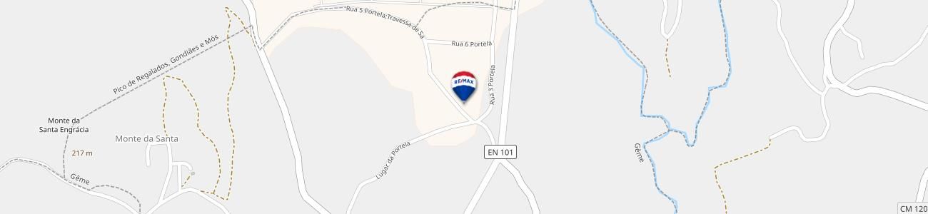 Empreendimento Cagide - Vila Verde map