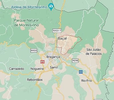 Terreno à venda em Baçal, Bragança