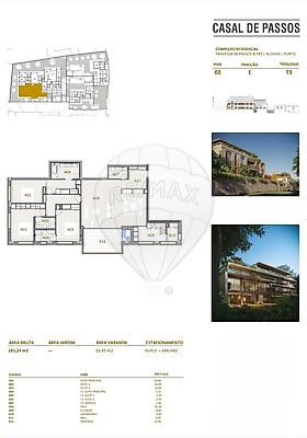 Apartamento T3 à venda em Aldoar, Foz do Douro e Nevogilde, Porto