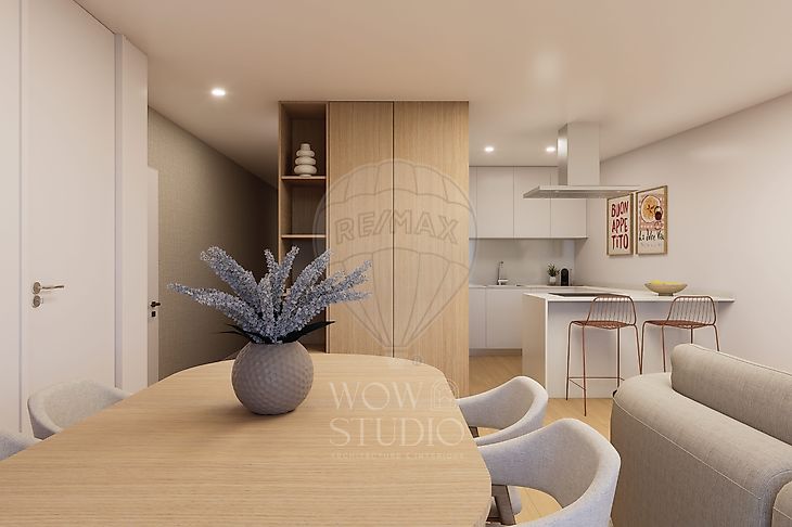 Apartamento T3 em Bougado (São Martinho e Santiago), Trofa