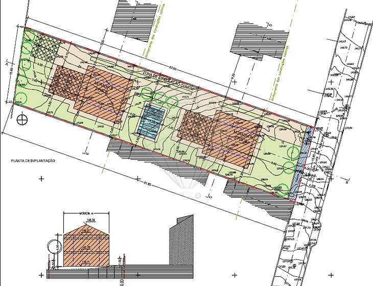 Urban Land 898 m² in Rio de Mouro with Planning Permission for 2 Villas 3