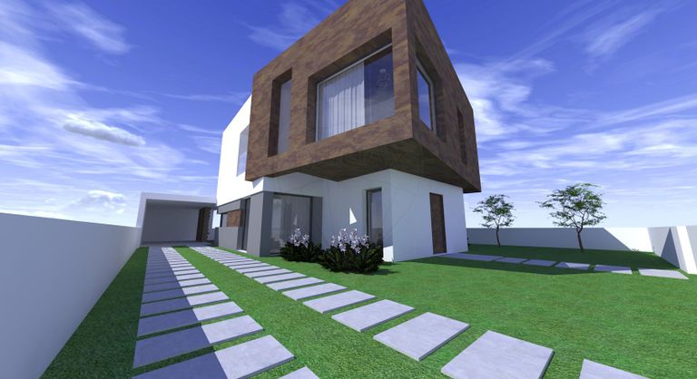 Modern House / Casa Moderna con Piscina Minecraft Map