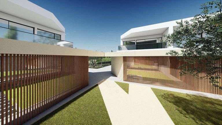 Moderne 3-SZ Villa mit Pool und Garage in Mexilhoeira Grande