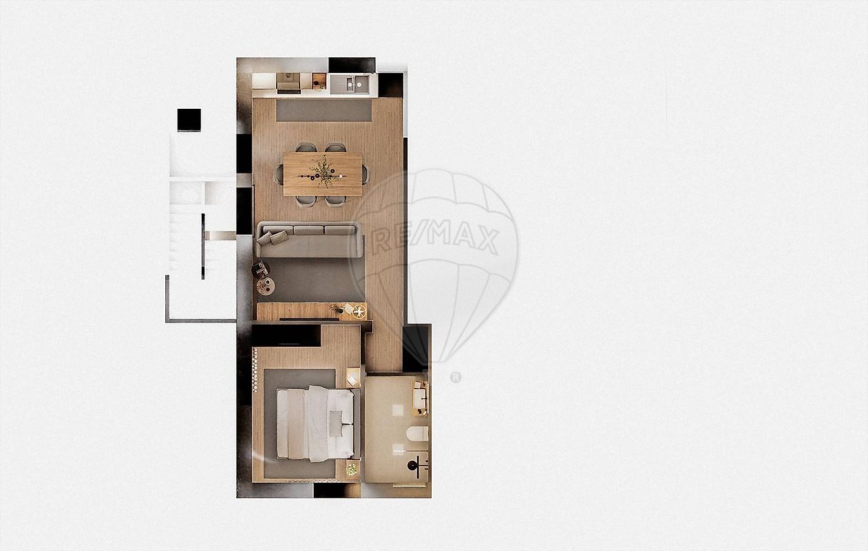 Apartamento T1 à venda em Marrazes e Barosa, Leiria — foto 8