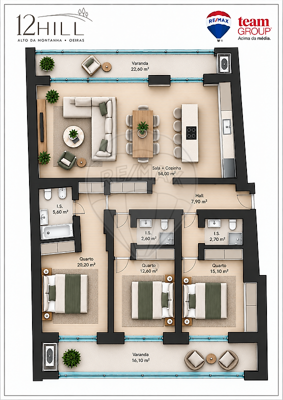 Apartamento T3 à venda em Algés, Linda-a-Velha e Cruz Quebrada-dafundo, Oeiras — foto 21