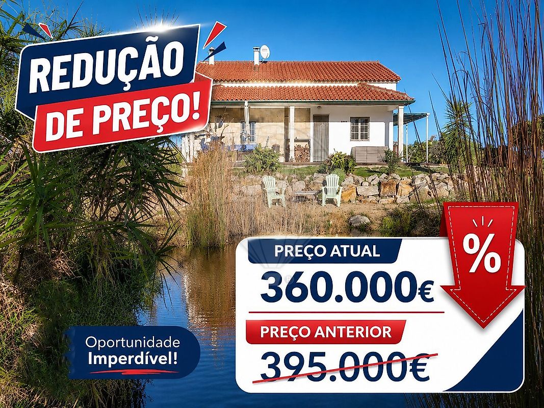 Moradia - Aldeia de Santa Margarida, Idanha-a-Nova, Castelo Branco
