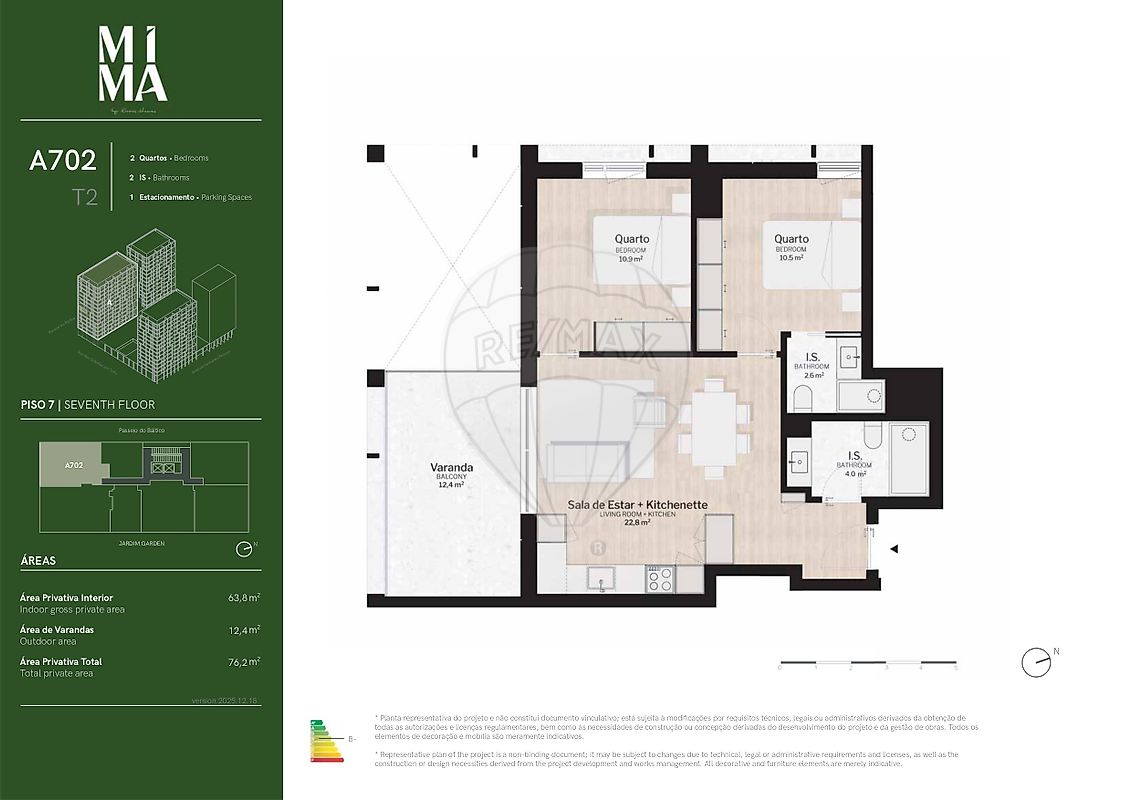Apartamento T2 à venda em Parque das Nações, Lisboa — foto 19