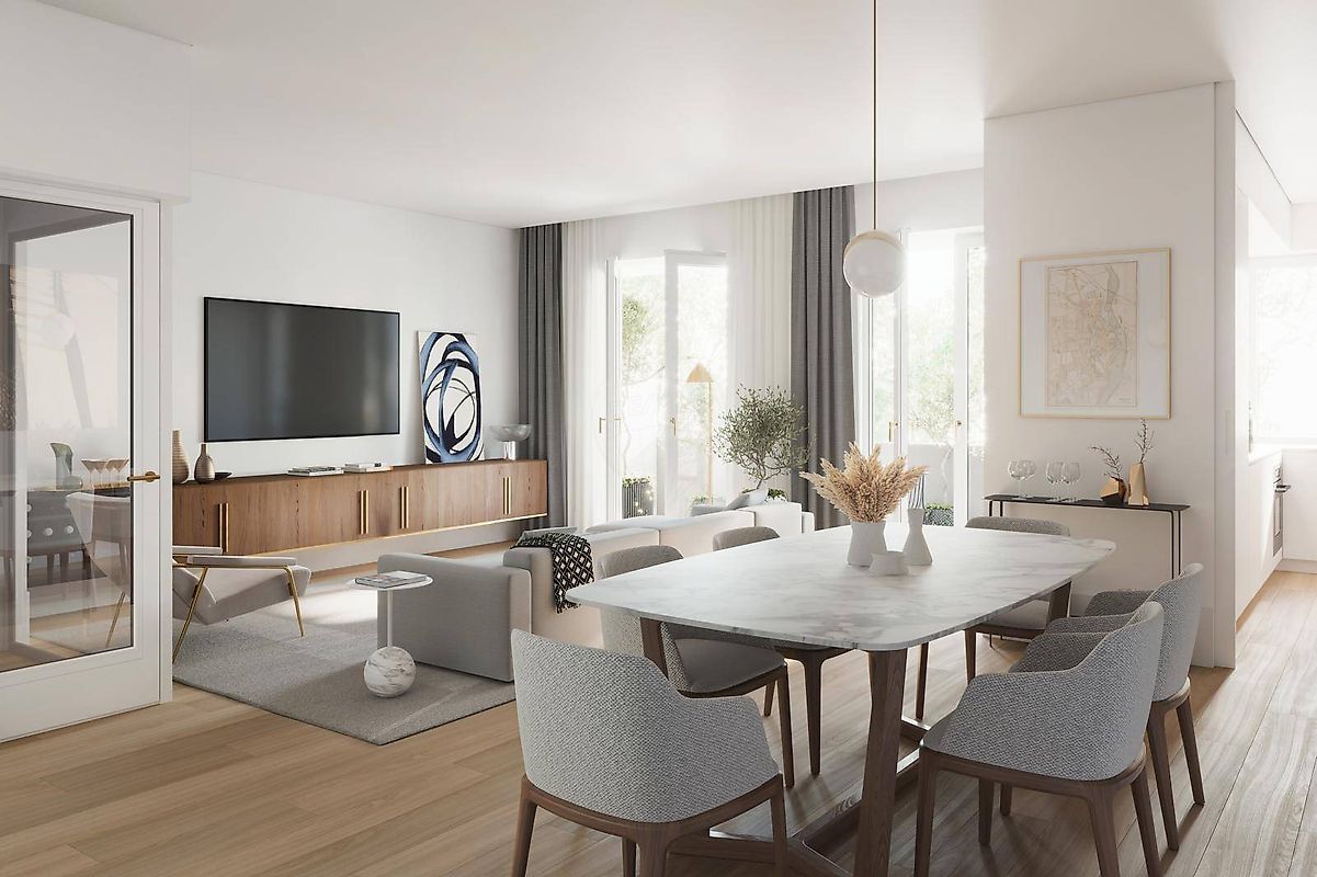 Apartamento T3 de luxo à venda em Porto