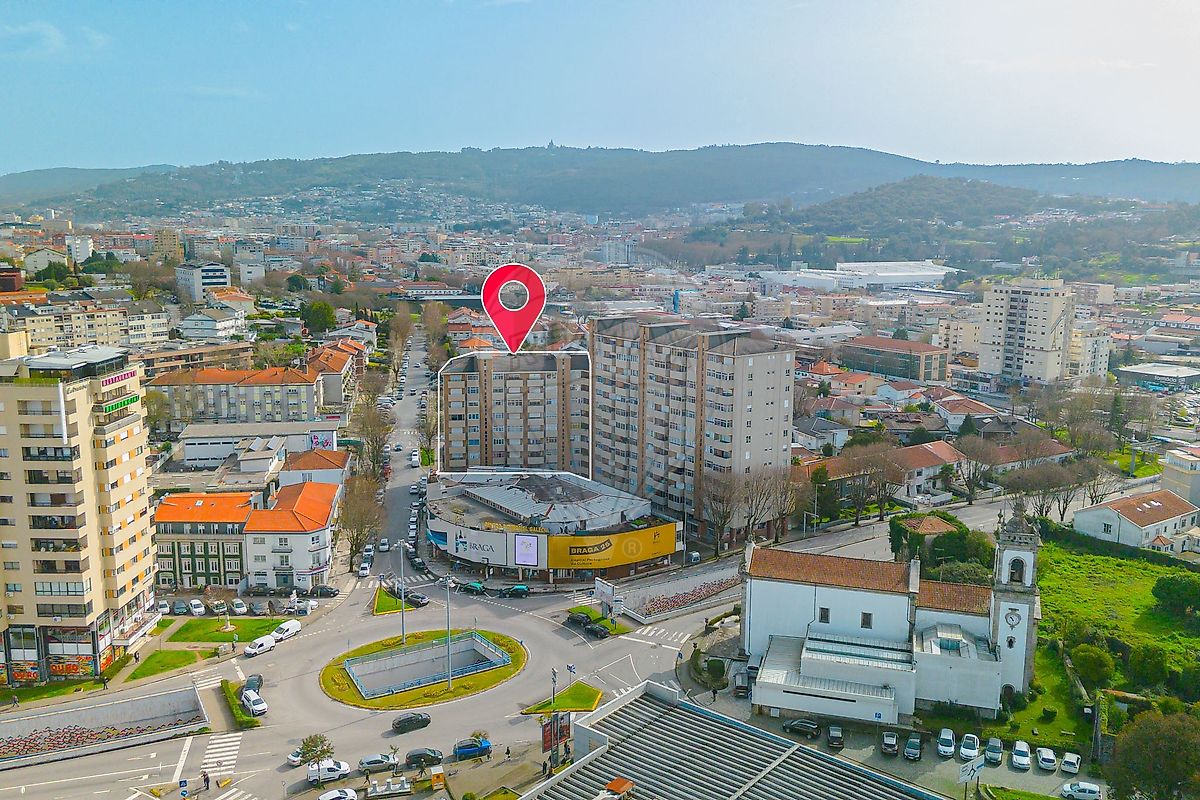 Apartamento T3 à venda em Braga