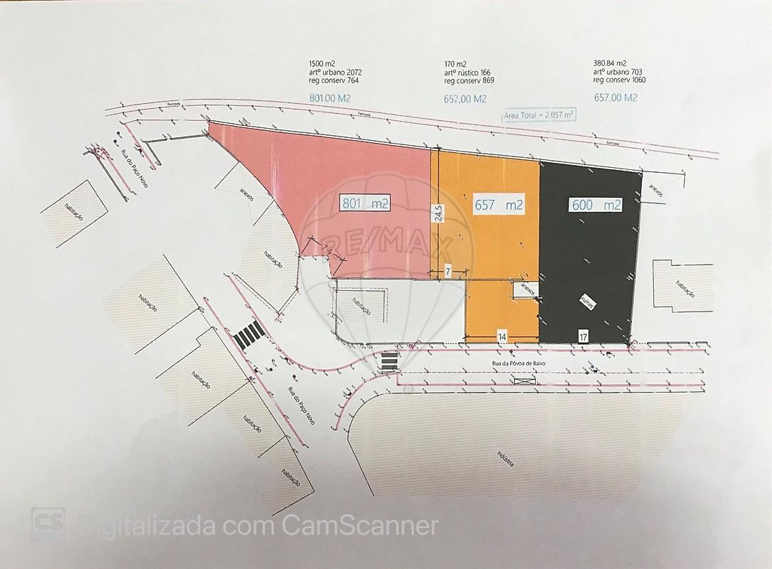 Terreno à venda em Santa Maria da Feira