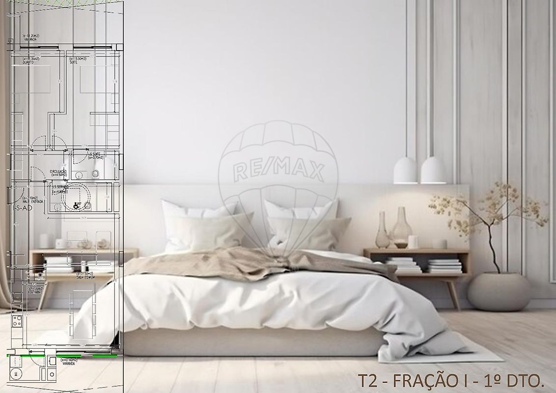 Apartamento T2 para venda