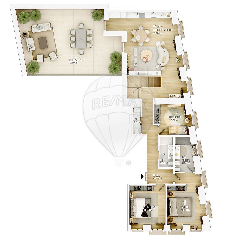 Apartamento T3 à venda em Santo António, Lisboa — foto 27