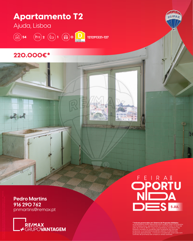 Apartamento T2 para venda