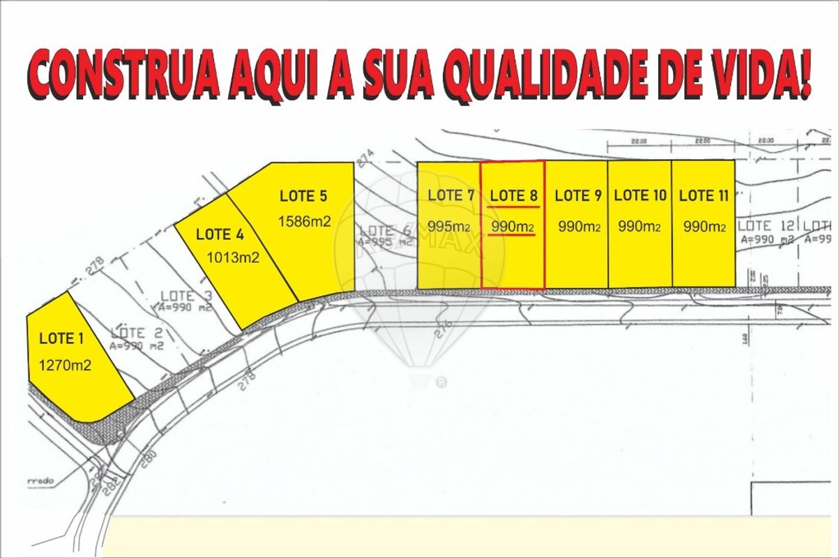 Lote de Terreno para Construção - Lobão da Beira