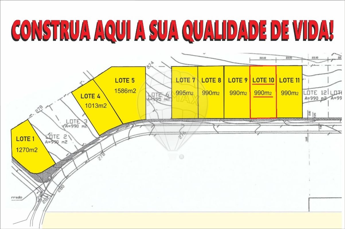 Lote de Terreno para Construção - Lobão da Beira