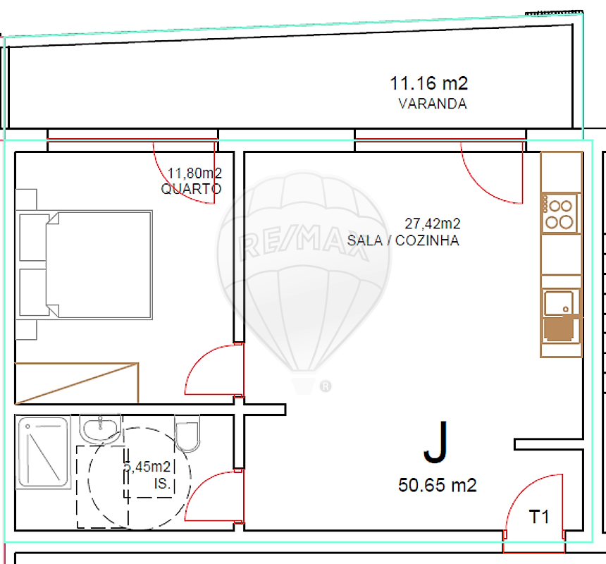 Apartamento - Tondela e Nandufe, Tondela, Viseu