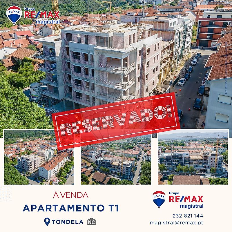 Apartamento - Tondela e Nandufe, Tondela, Viseu