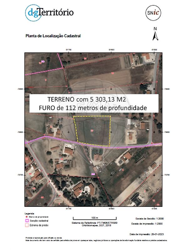 Land for sale in Salvaterra de Magos, Portugal — €95,000