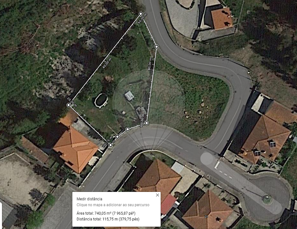 Land for sale in Fafe, Portugal — €107,500