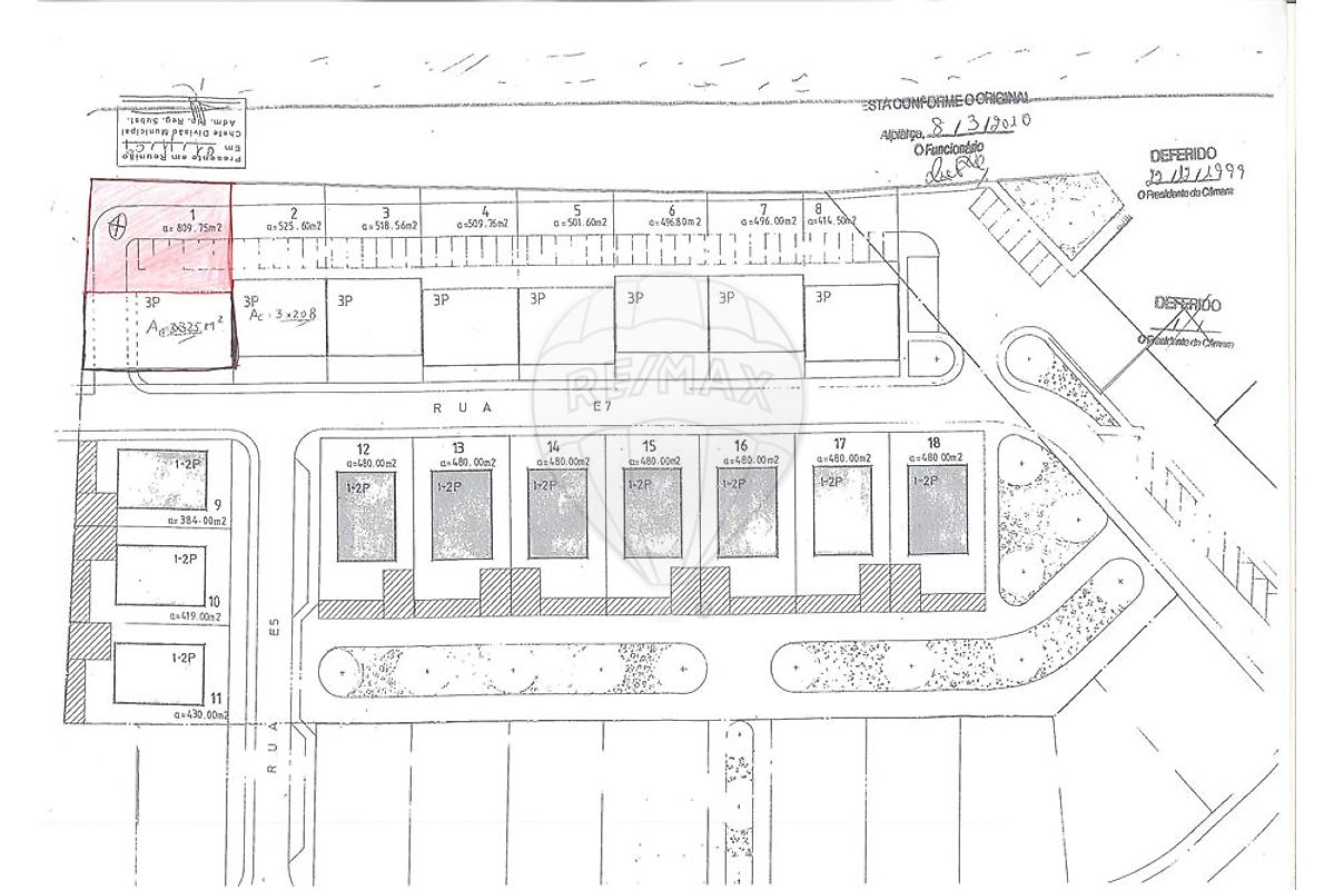 Land for sale in Alpiarça, Portugal — €55,000