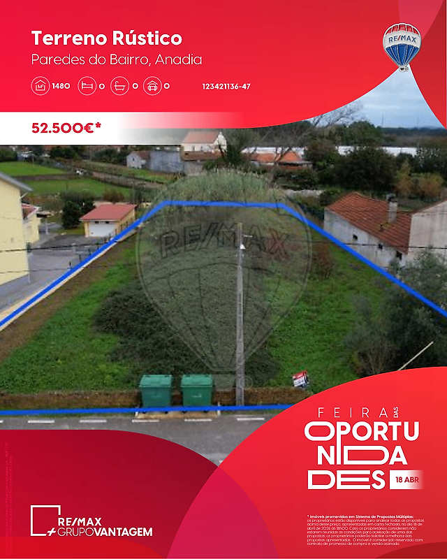 Terreno - São Lourenço do Bairro, Anadia, Aveiro