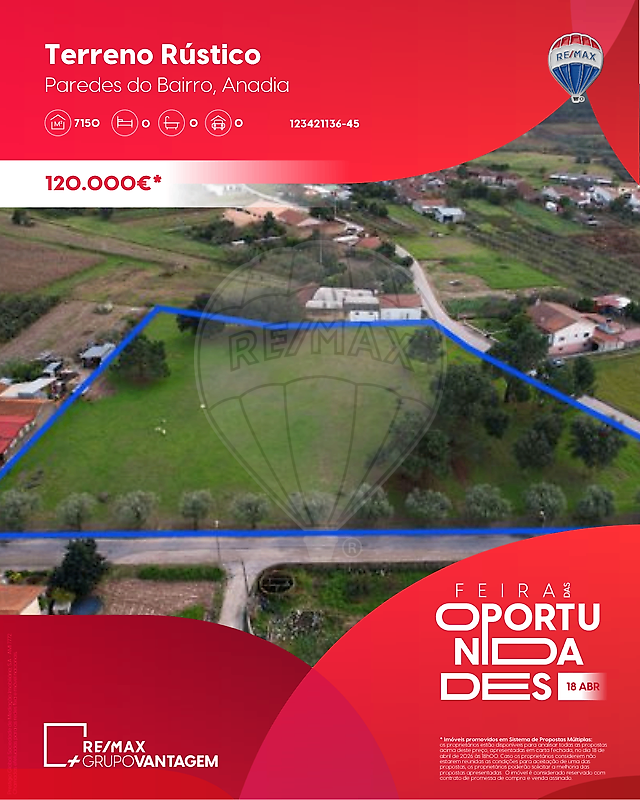Terreno - São Lourenço do Bairro, Anadia, Aveiro