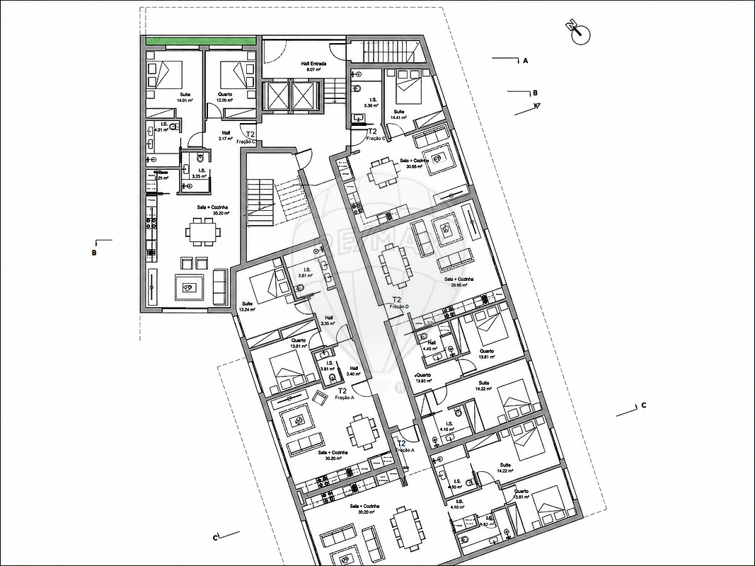 Apartamento T1 à venda em Nossa Senhora de Fátima, Entroncamento — foto 15