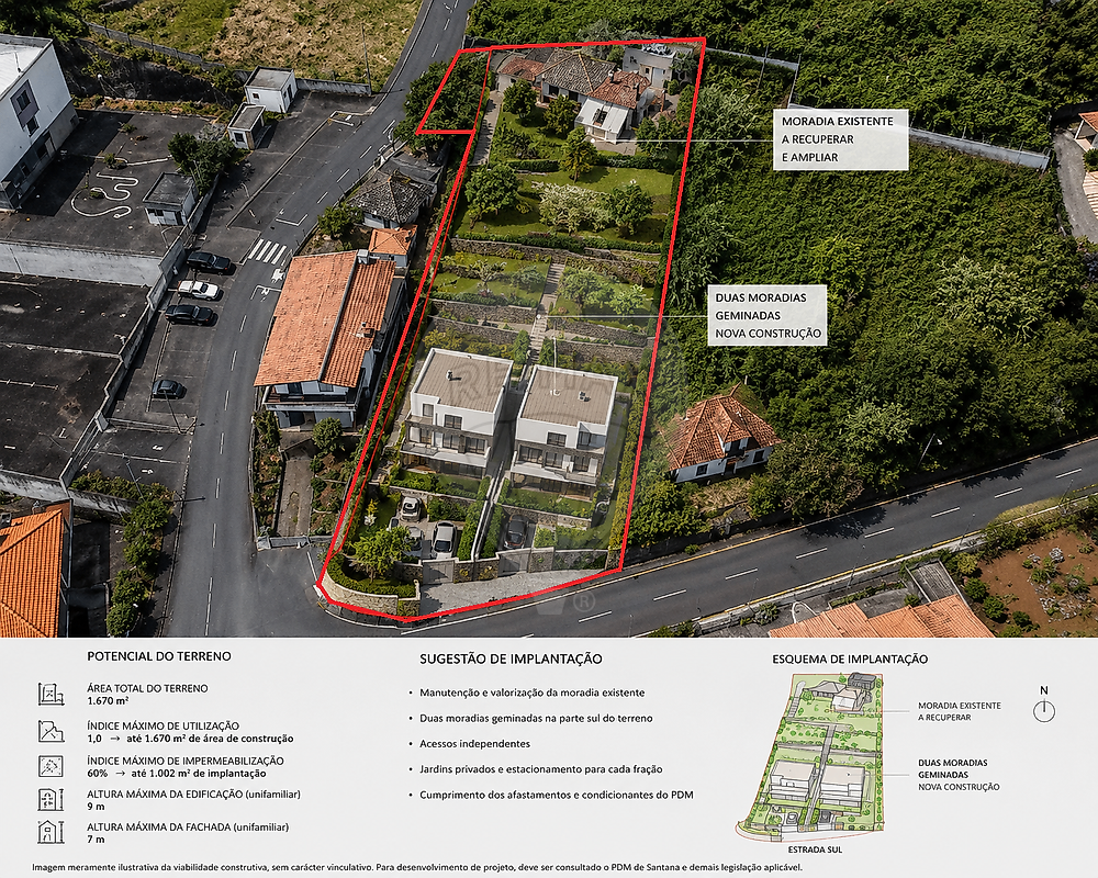 Moradia T3 à venda em São Jorge, Santana — foto 2