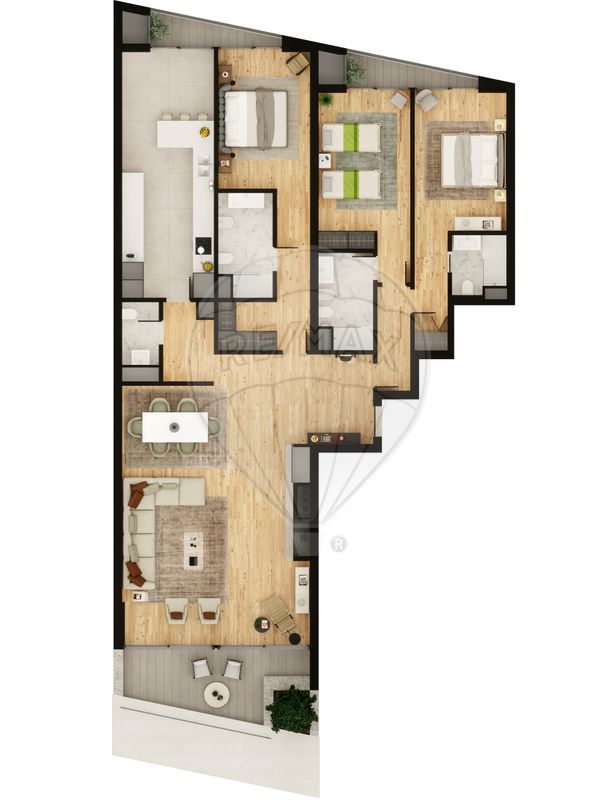 Apartamento T3 para venda