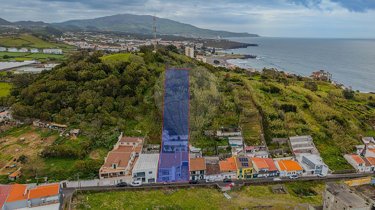 Moradia - Rosto de Cão (São Roque), Ponta Delgada, Ilha de São Miguel