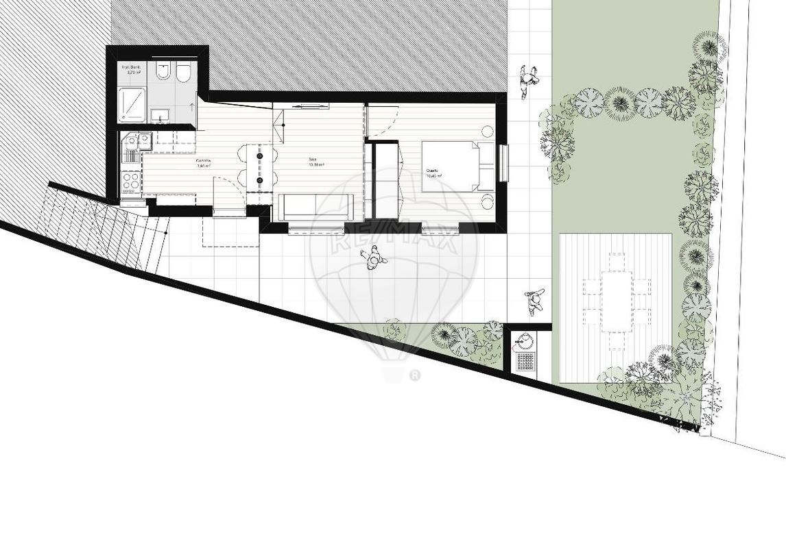 Apartamento T1 para venda