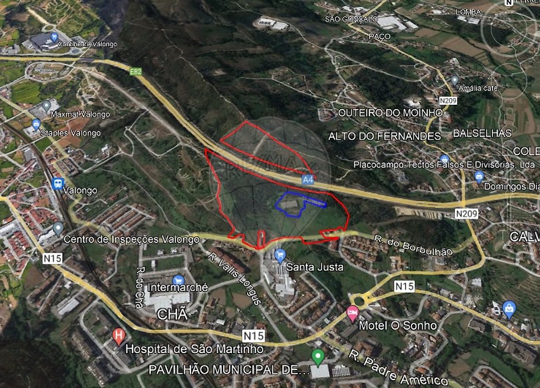 Land for sale in Valongo, Portugal — €5,365,000