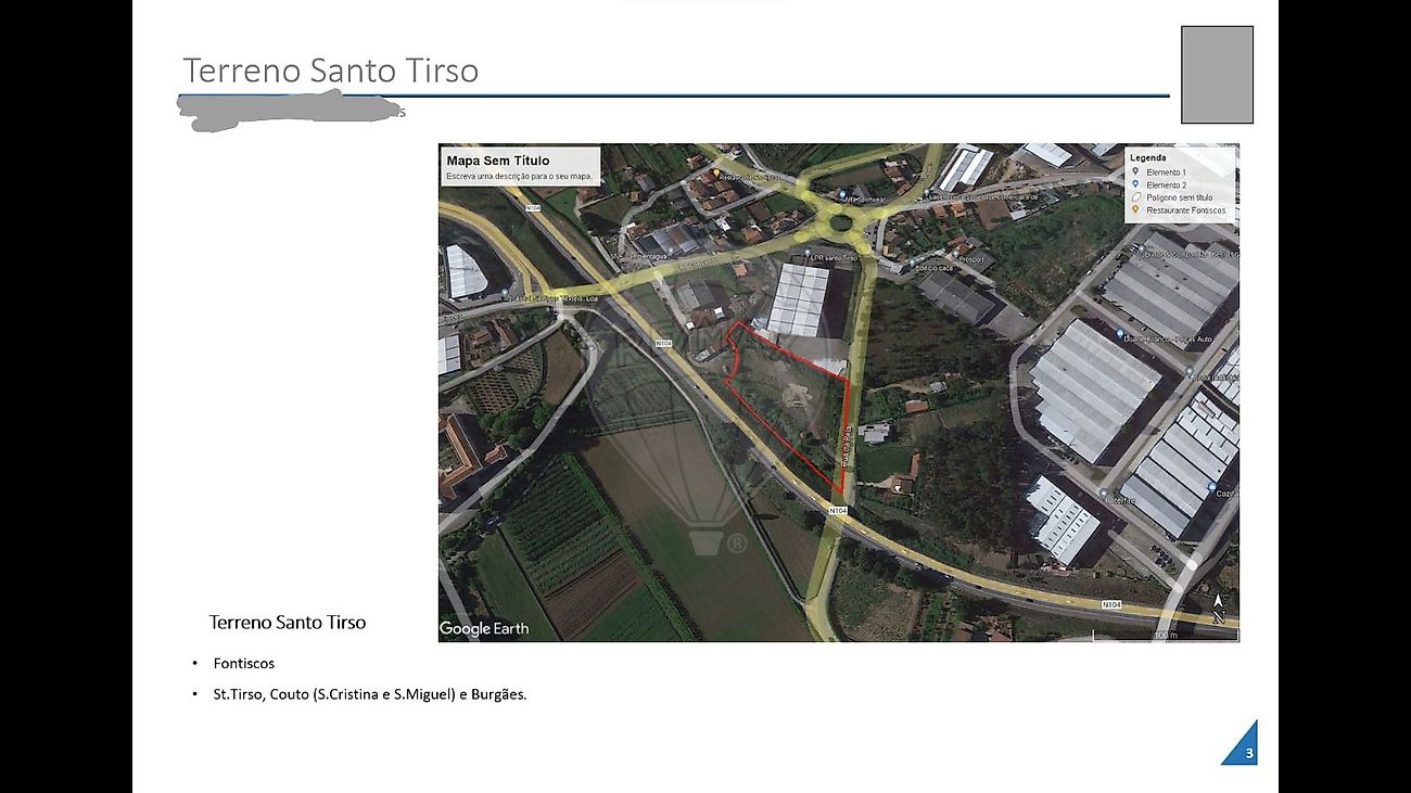 Terreno  à venda em Santo Tirso