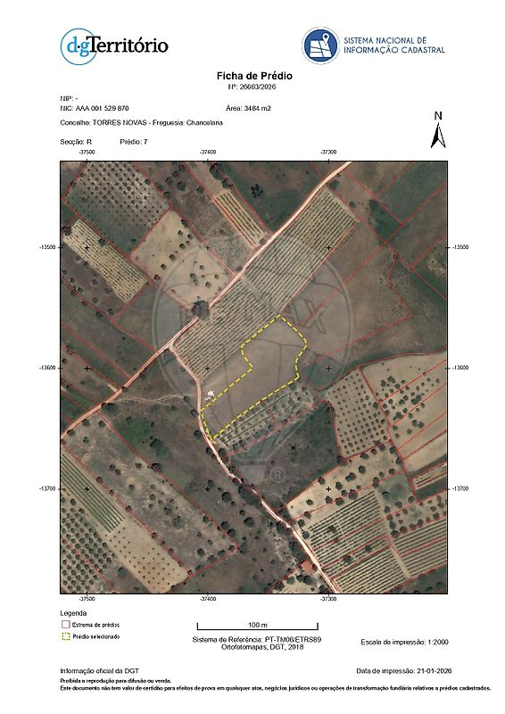 Terreno - Chancelaria, Torres Novas, Santarém
