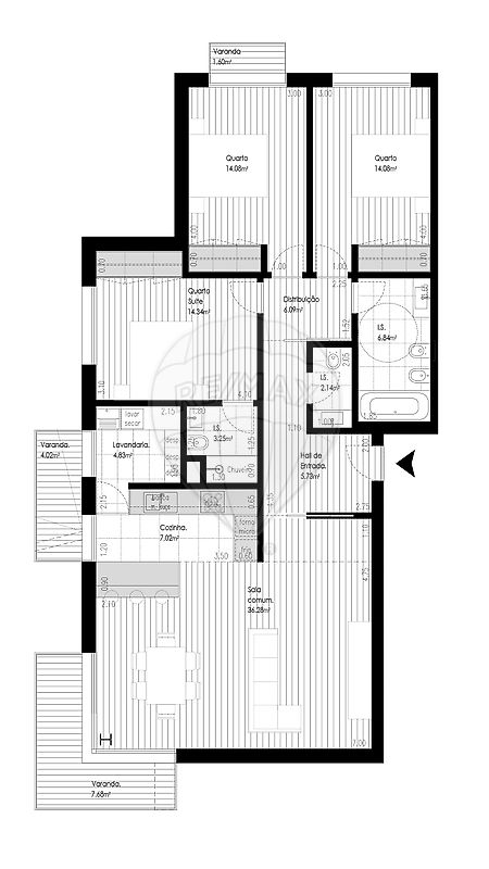Apartamento T3 à venda em Beduído e Veiros, Estarreja — foto 22