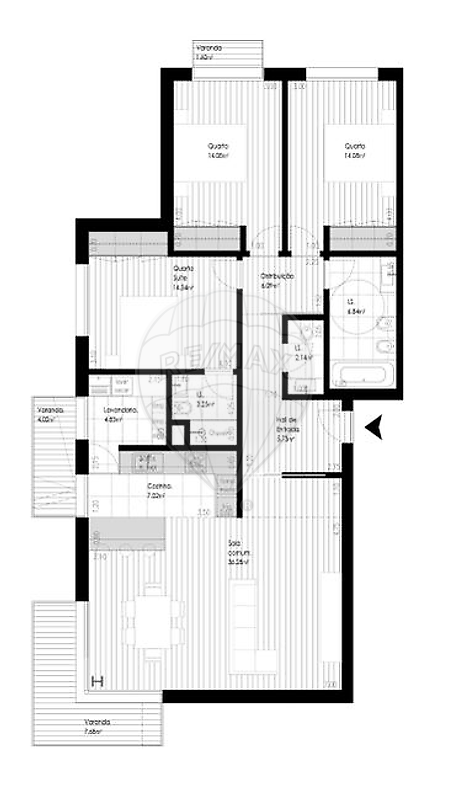 Apartamento T3 à venda em Estarreja