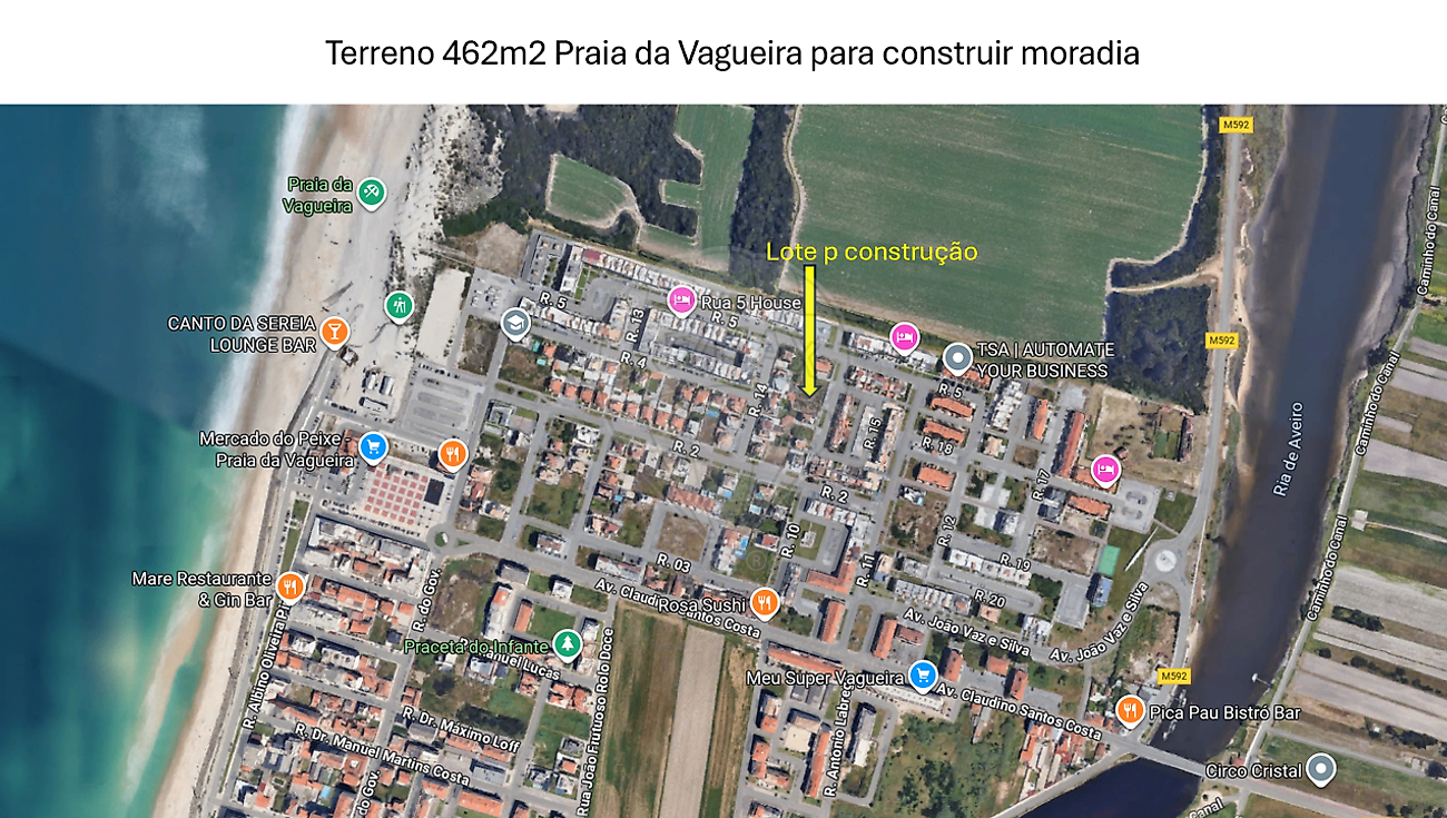 Terreno - Gafanha da Boa Hora, Vagos, Aveiro