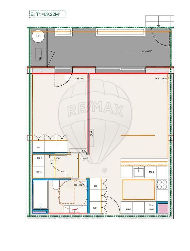 Apartamento T1 à venda em Gafanha da Nazaré, Ílhavo — foto 16