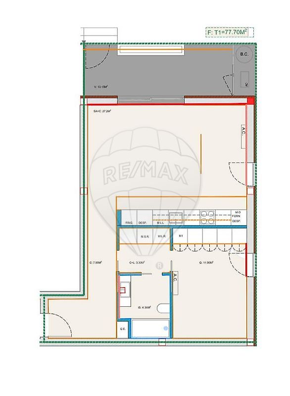 Apartamento T1 à venda em Gafanha da Nazaré, Ílhavo — foto 15