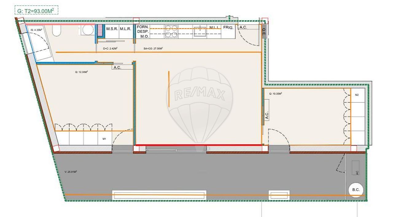 Apartamento T2 à venda em Gafanha da Nazaré, Ílhavo — foto 15