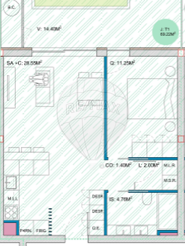 Apartamento T1 à venda em Gafanha da Nazaré, Ílhavo — foto 7