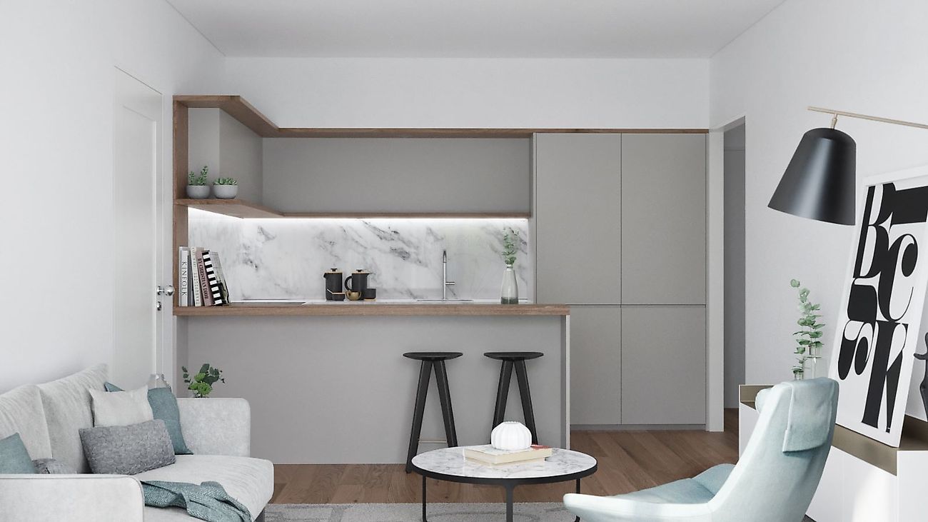 Apartamento T1 à venda em Porto