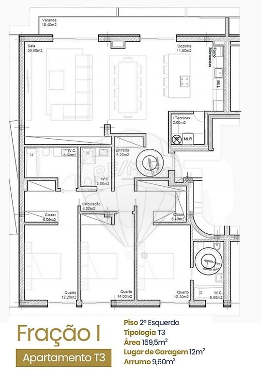 Apartamento T3 à venda em Pedroso e Seixezelo, Vila Nova de Gaia — foto 18