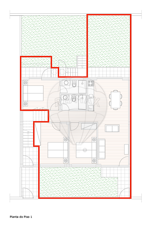 Apartamento T3 à venda em Trofa