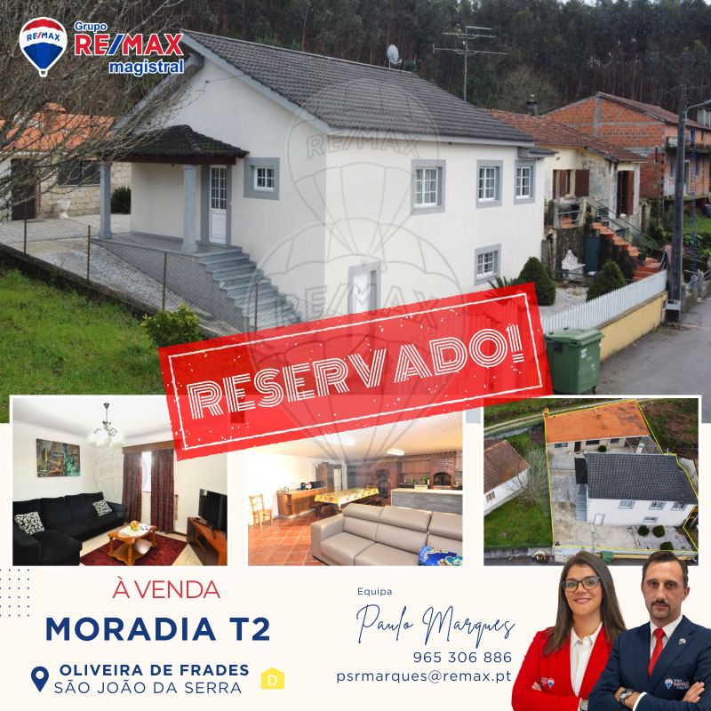 Moradia T2 para venda
