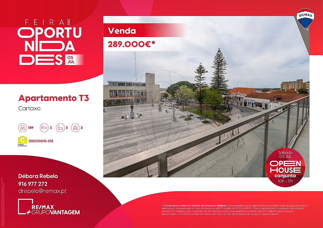 Apartamento T3 para venda