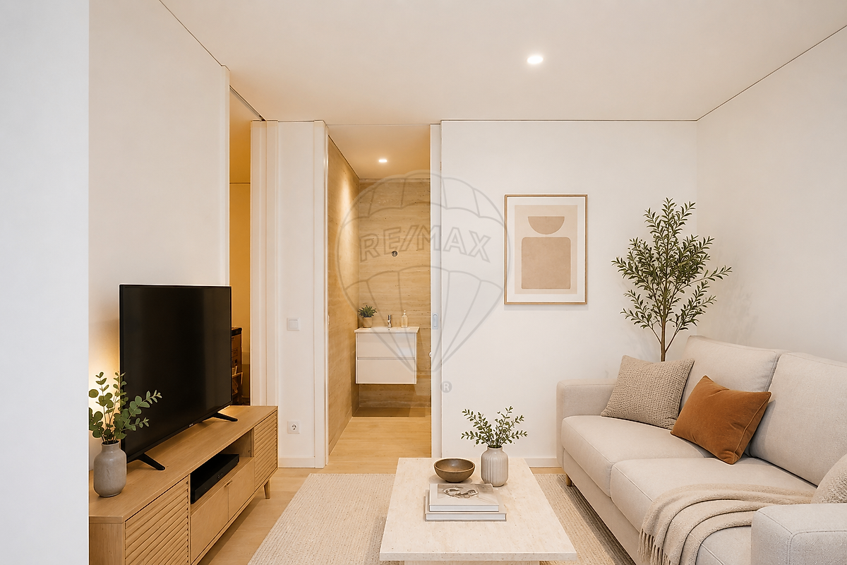 Apartamento T1 à venda em Guimarães