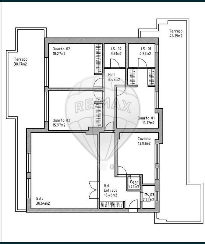 Apartamento T3 à venda em Canelas, Vila Nova de Gaia — foto 21