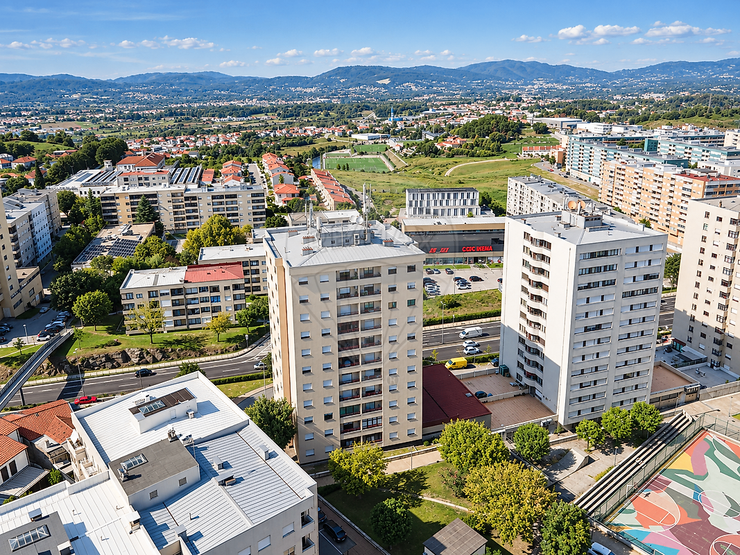 Apartamento T3 à venda em Braga